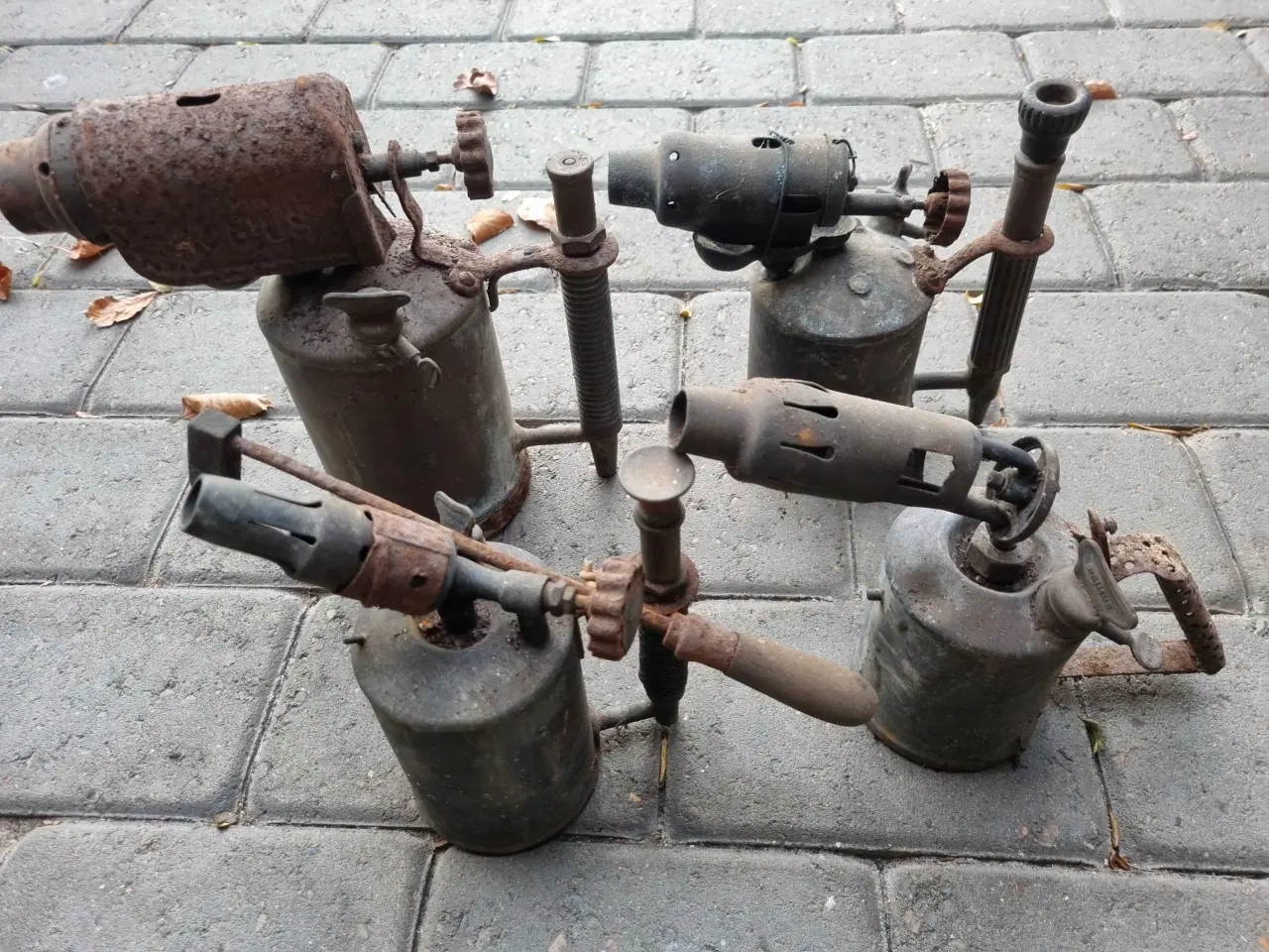 Billede 1 - Gl brændere 