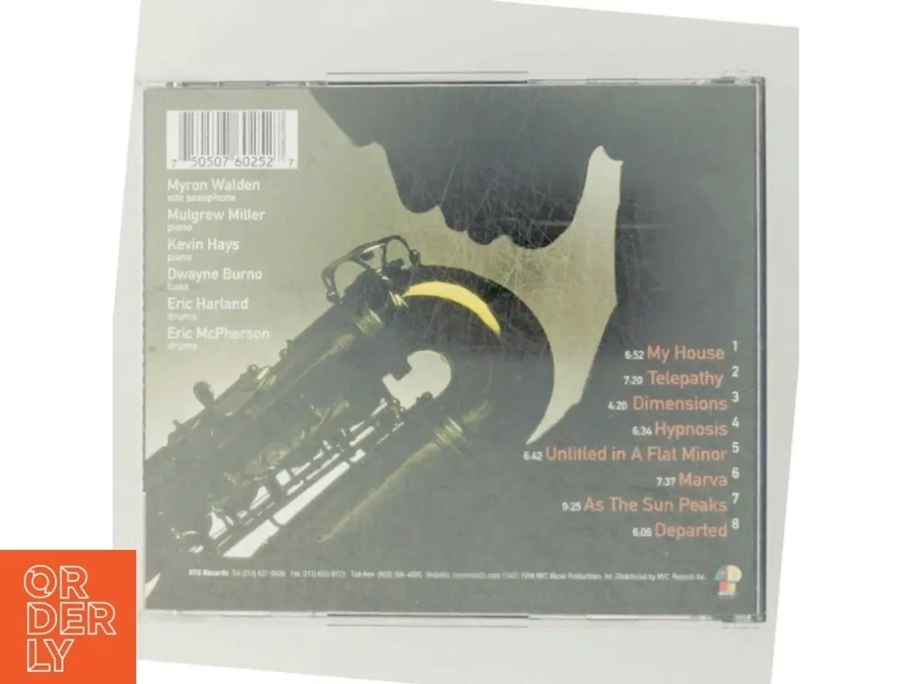 Billede 3 - Myron Walden Hypnosis CD fra NYC Records