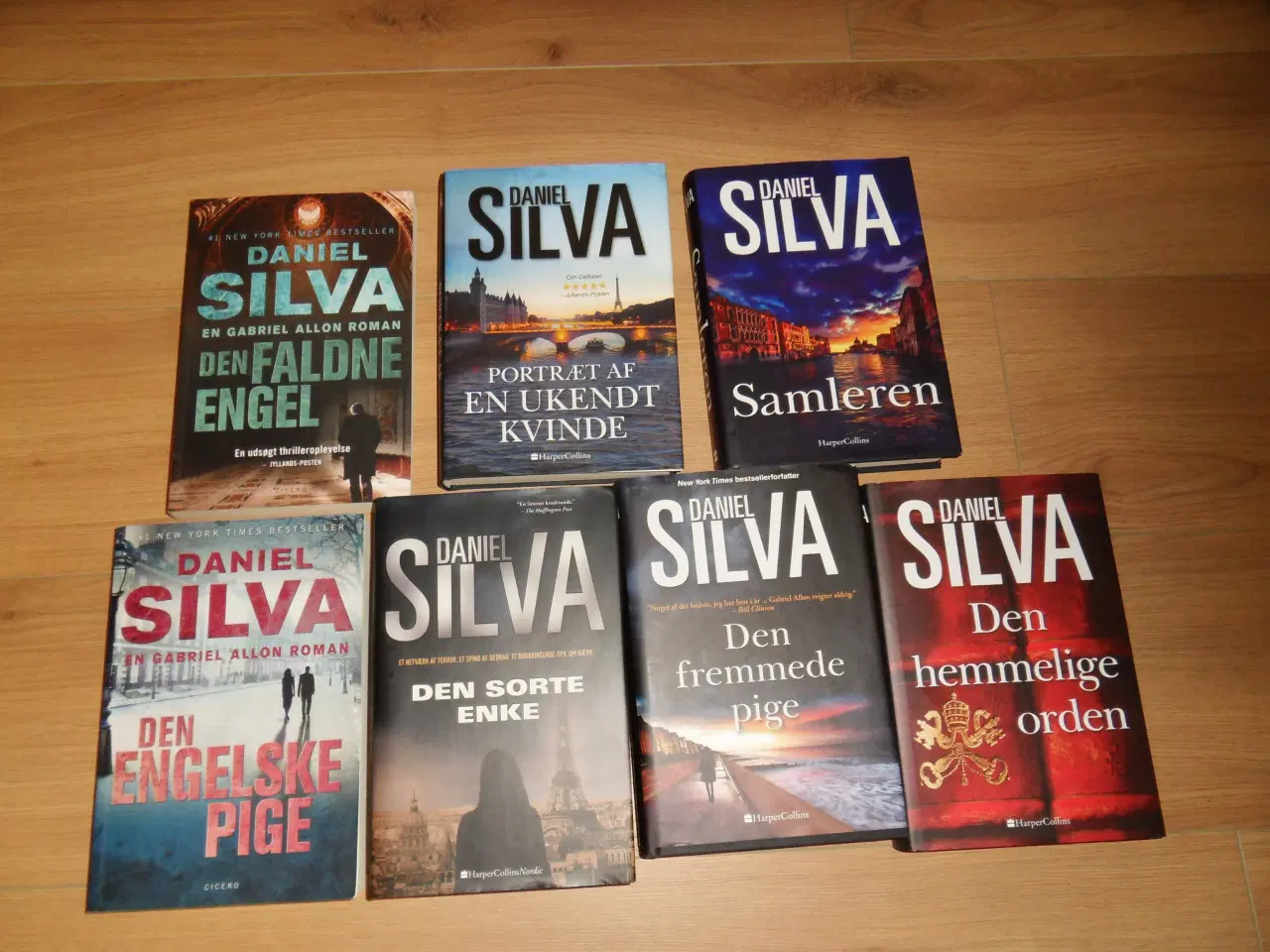 Billede 1 - Daniel Silva. Den sorte enke. Samleren. Den fremme