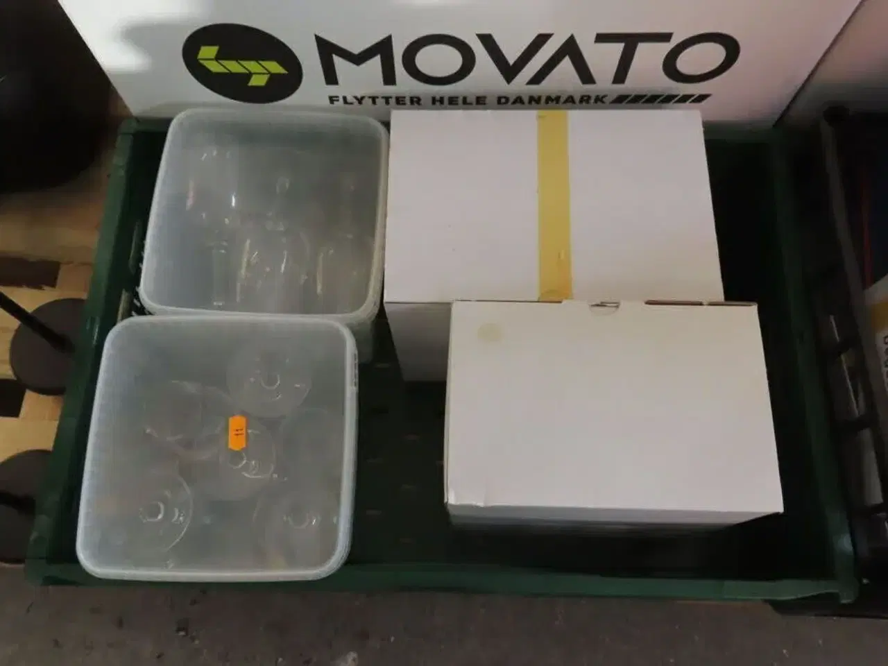 Billede 5 - Palle med diver glas, kopper og stempelkander