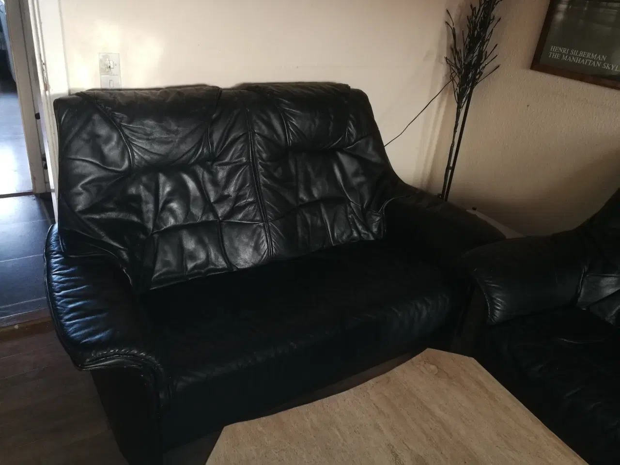 Billede 3 - Lækre Lædersofaer både 3+2 personers