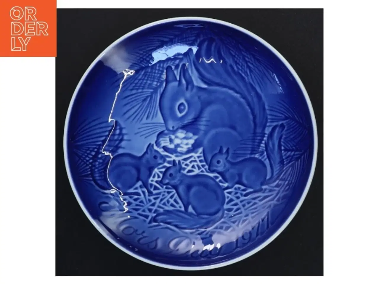 Billede 1 - Mors dags platte 1977 fra Bing & Grøndahl (str. Ø 15 cm)