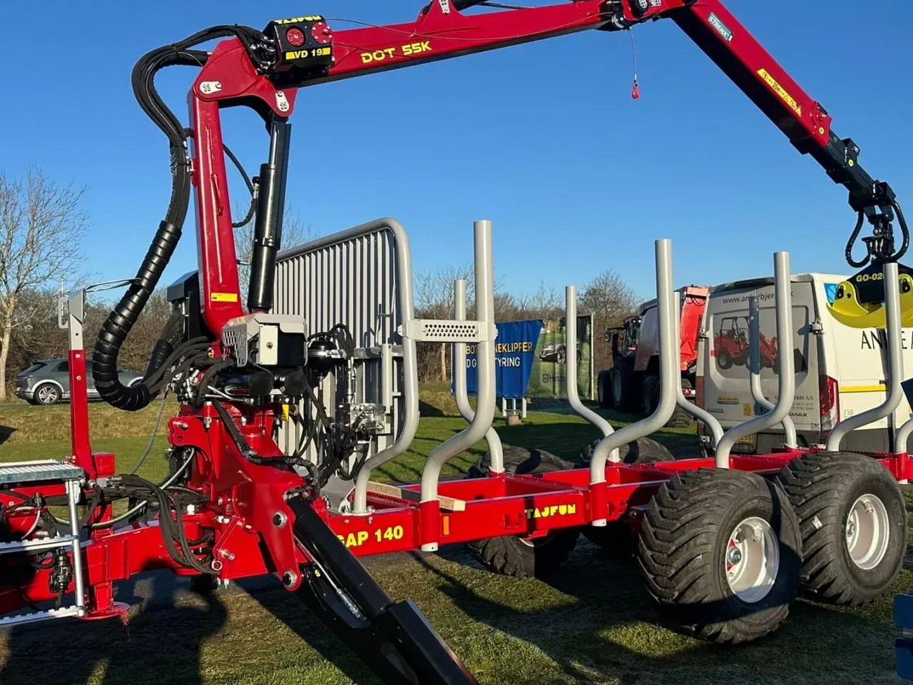 Billede 4 - Tajfun GAP 140 Med DOT 55K (8,4M kran ) DEMO