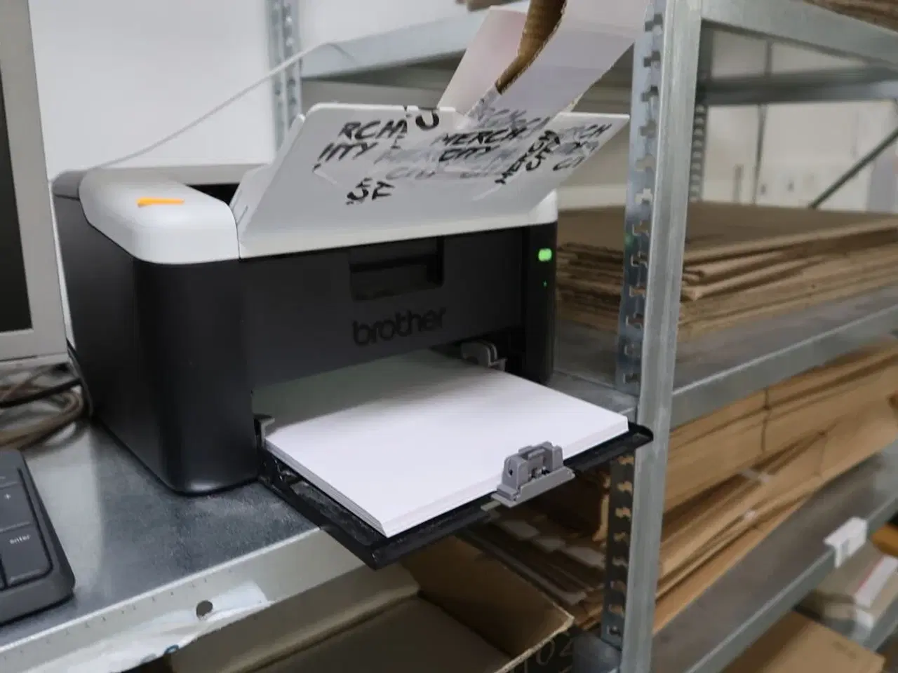 Billede 4 - Computerskærm SAMSUNG, computer DELL OptiPlex 3060, printer BROTHER m.m.