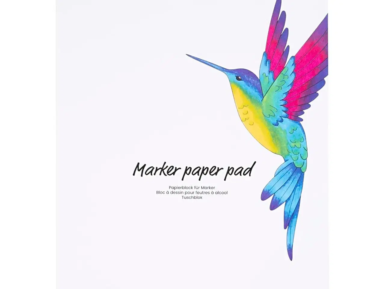 Billede 1 - A3 Tuschblok 120 g - 30 ark til kreativitet