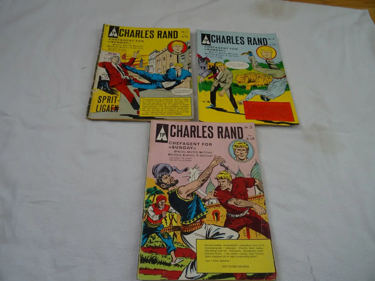 Billede 1 - Charles Rand 1967 1-2 og 3 god stand