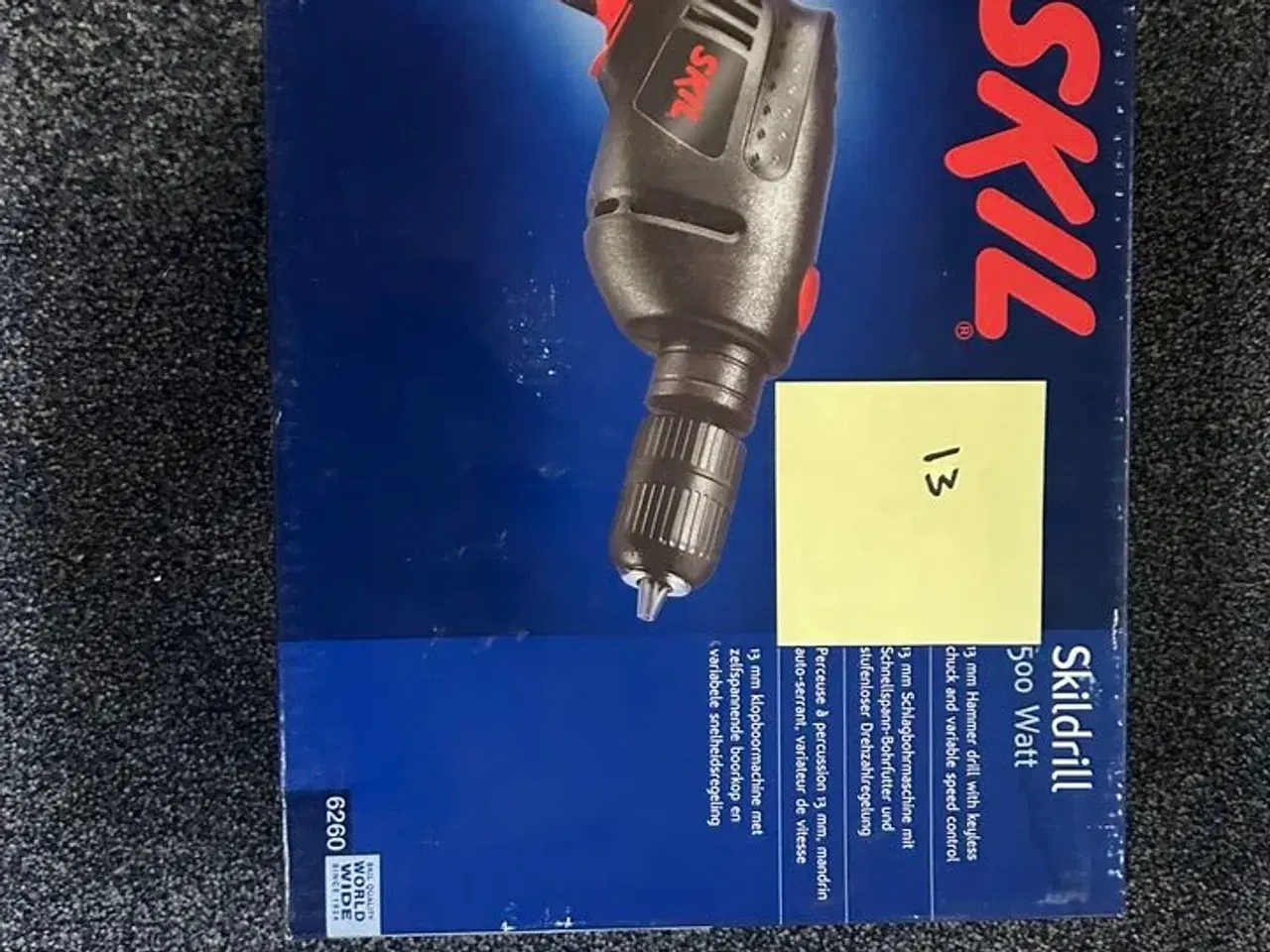 Billede 1 - Boremaskine SKIL SKILDRILL 500W 6260