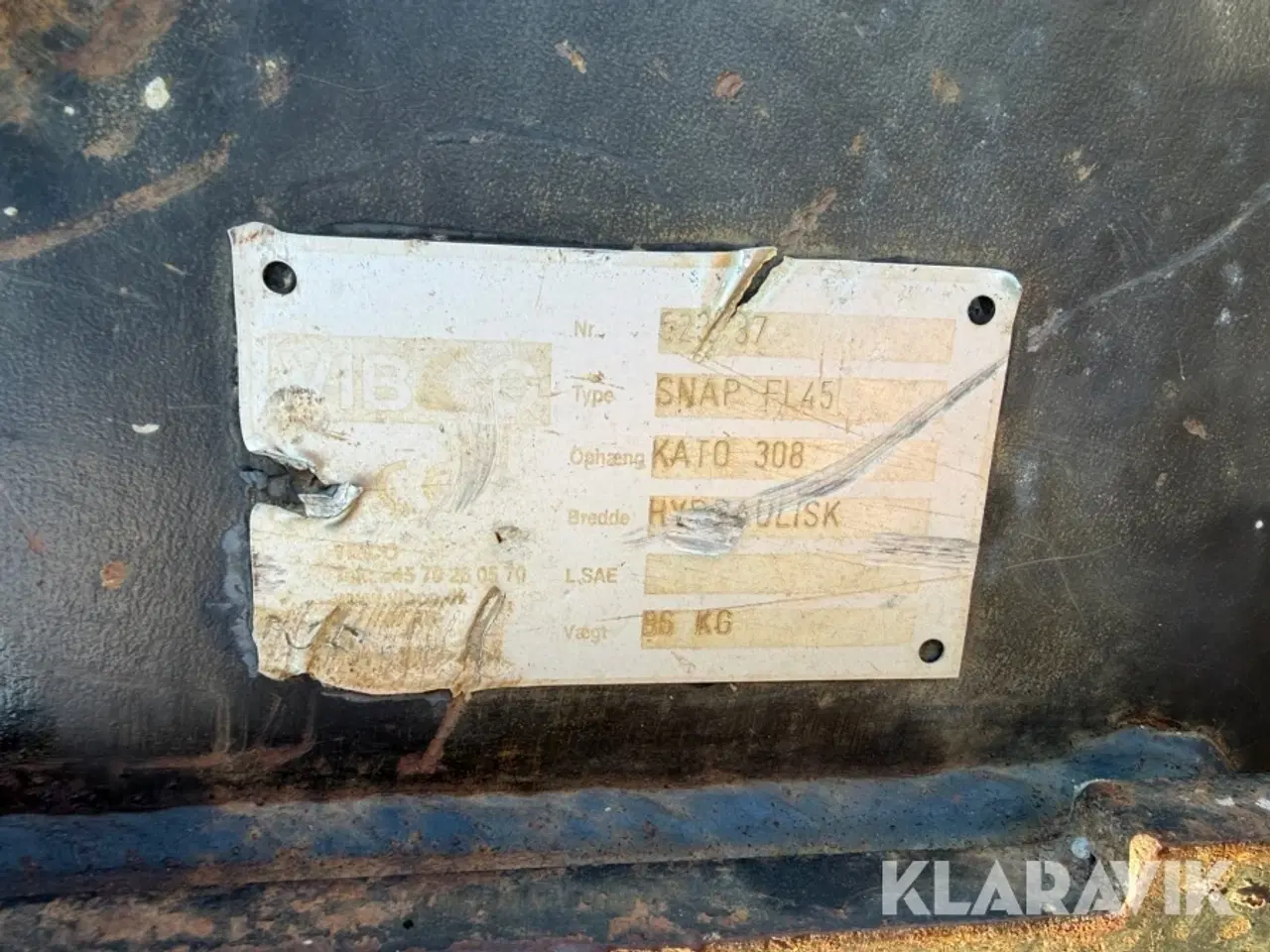 Billede 5 - Gravemaskine Kato HD 308US Long Reach - 8 tons