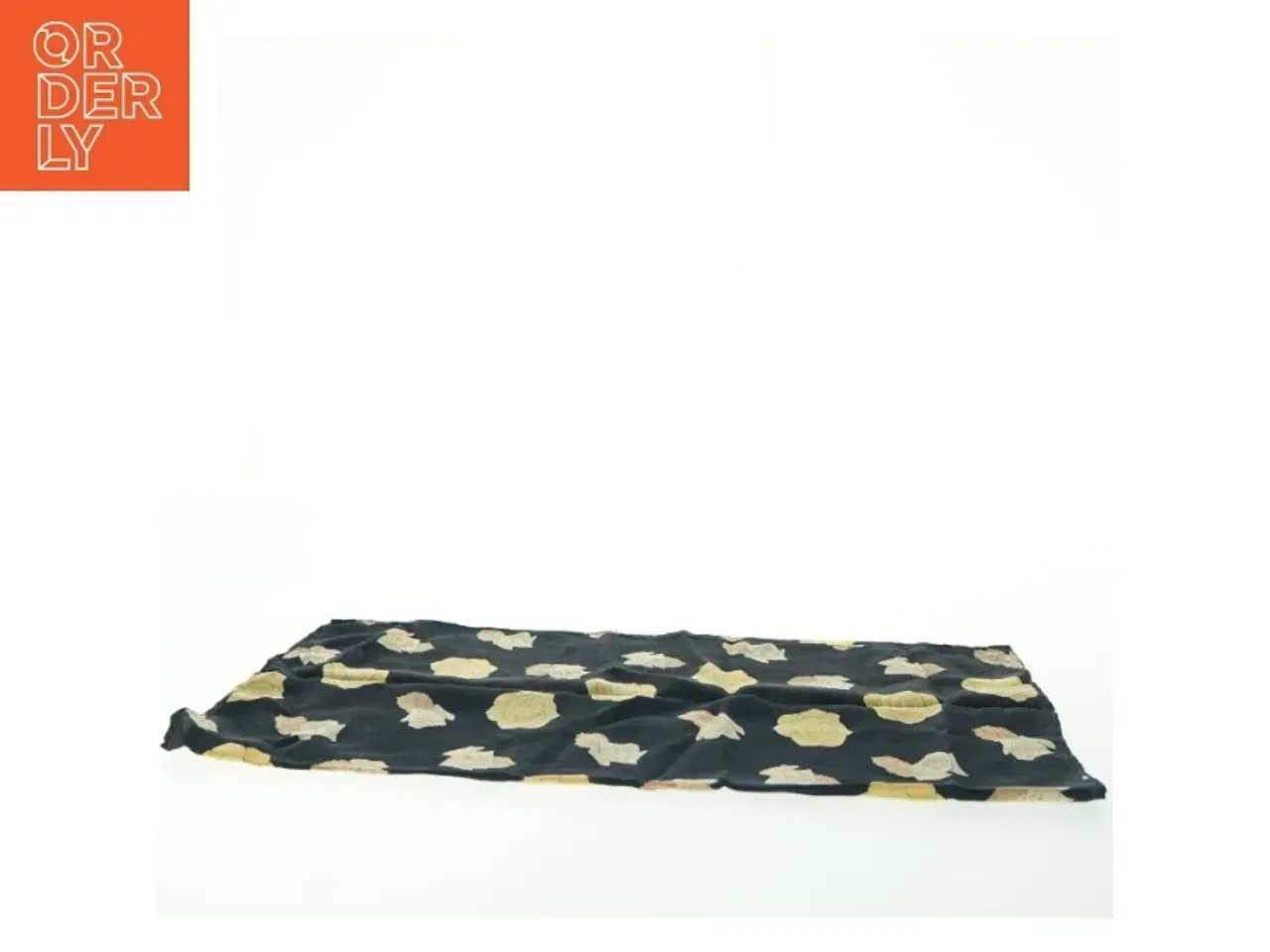 Billede 6 - Charlotte Sparre Silke Vintage tørklæde med rosemønster (str. 50 x 50 cm)