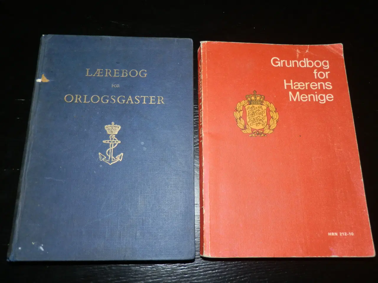 Billede 1 - Lærebøger for Orlogsgaster & Grundbog for Hæren