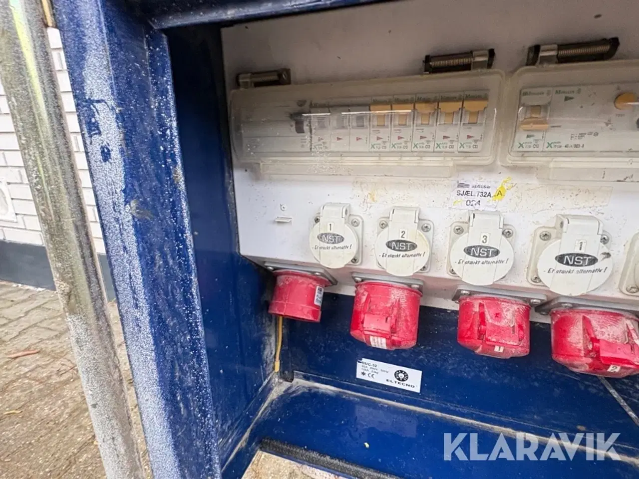 Billede 6 - Byggestrømtavle