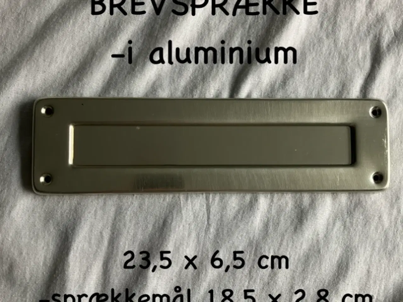 Billede 1 - Fin ældre brevsprække