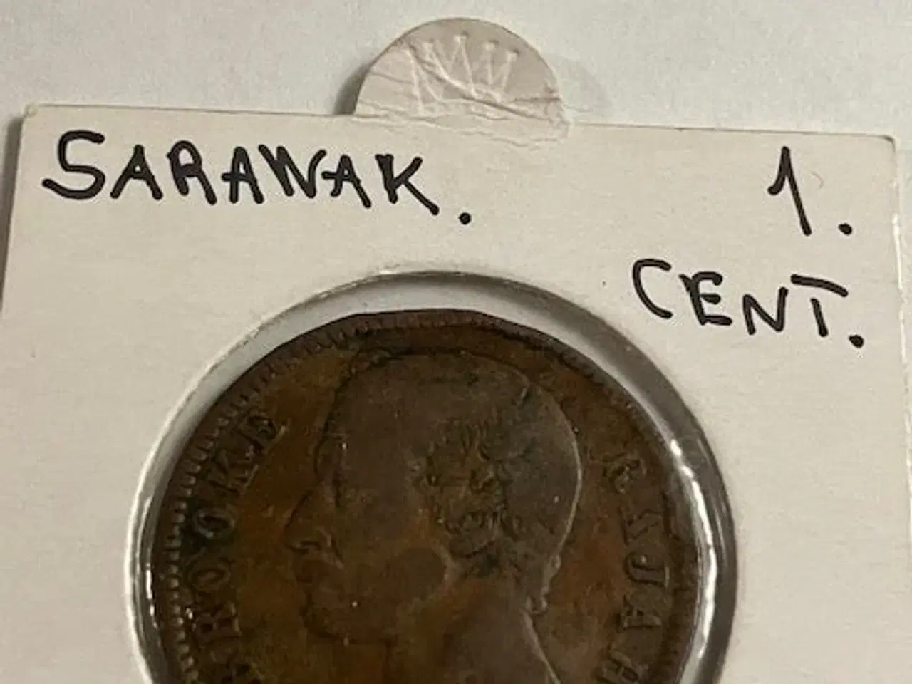 Billede 1 - 1 Cent Sarawak 1886