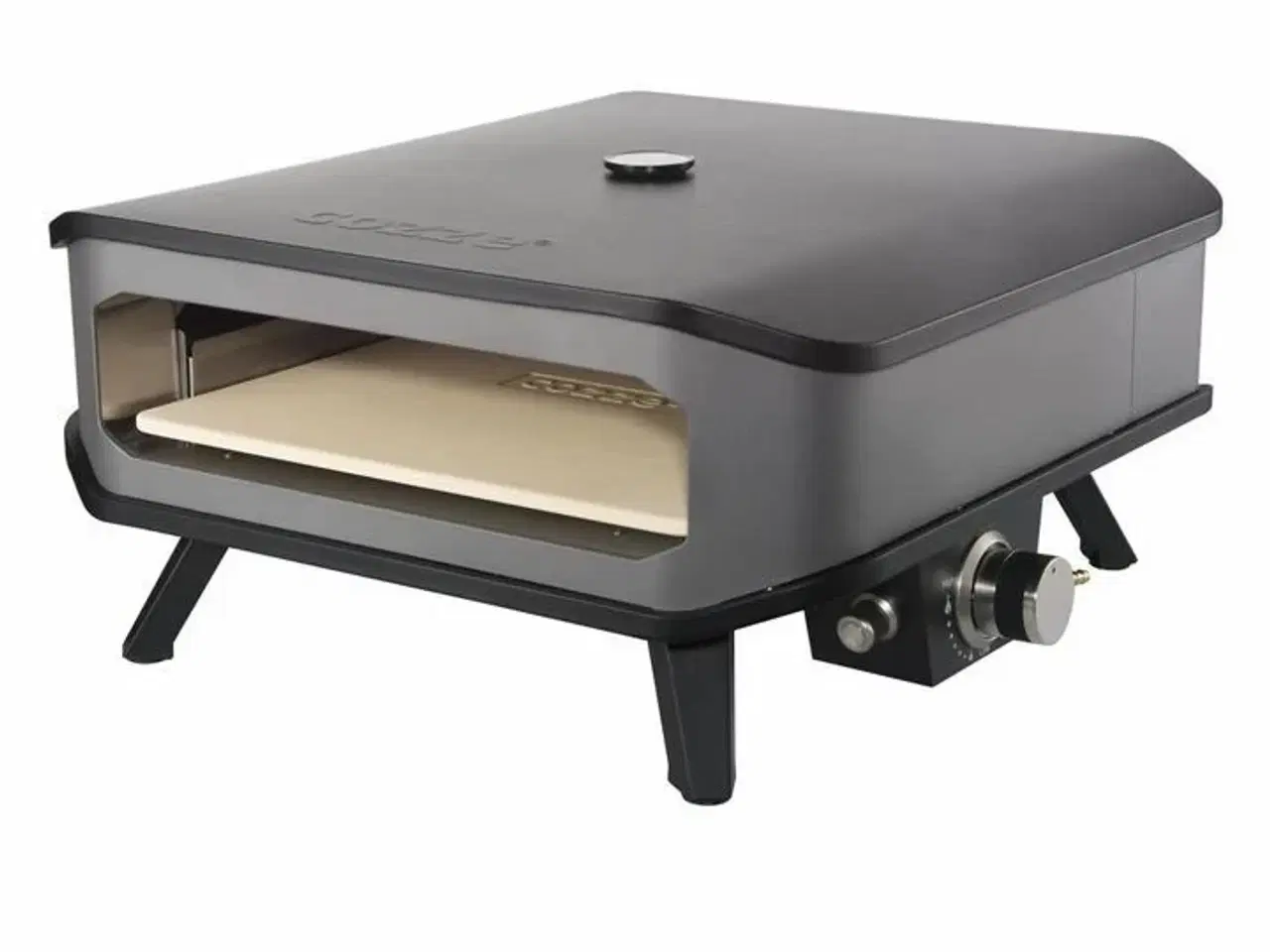 Billede 2 - Cozze® 17" pizzaovn til gas med termometer og pizzasten 8,0KW