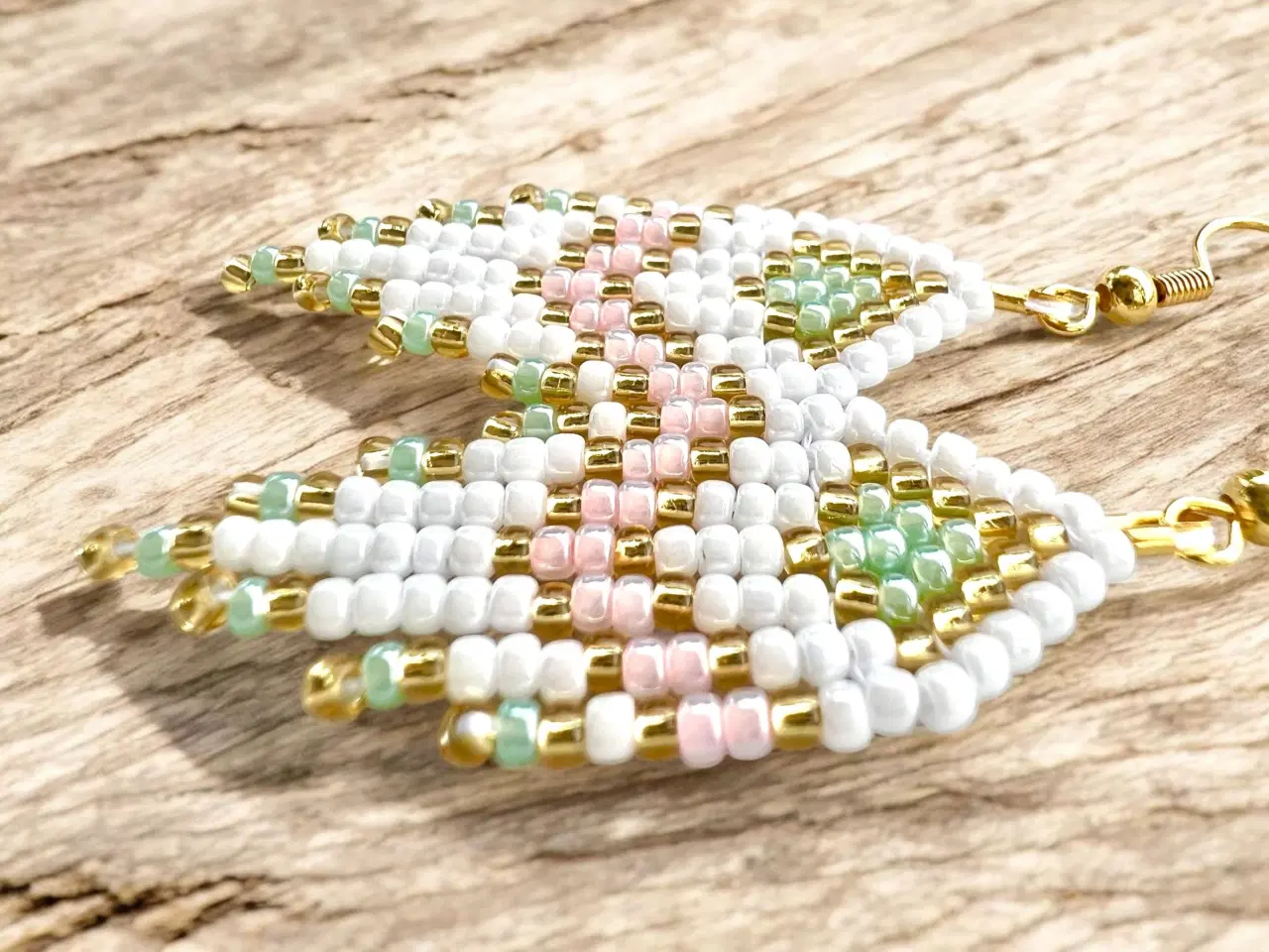 Billede 4 - Grønlandske perle øreringe