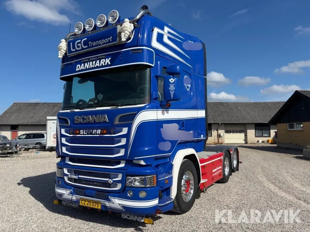 Billede 1 - Lastbil Scania R580 trækker