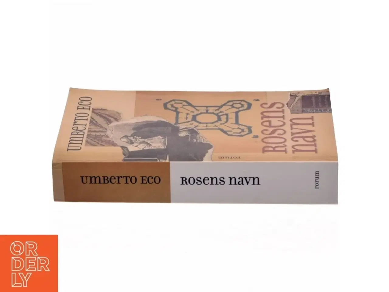 Billede 2 - Rosens navn : roman af Umberto Eco (Bog)