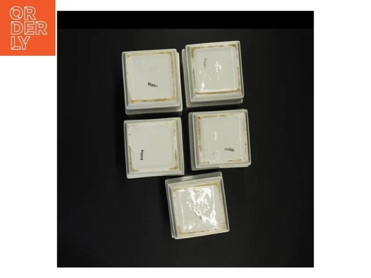 Billede 12 - Porcelæn krydderiglas (str.15 x 9,5 cm og 8 x 5,5 cm)