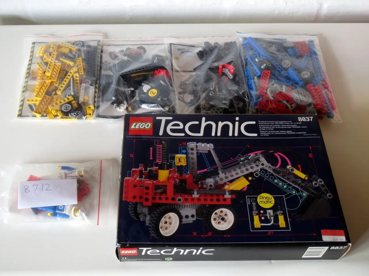 Billede 1 - Lego Technic, 8020, 3035, 8825, 8832, 8837, 8712
