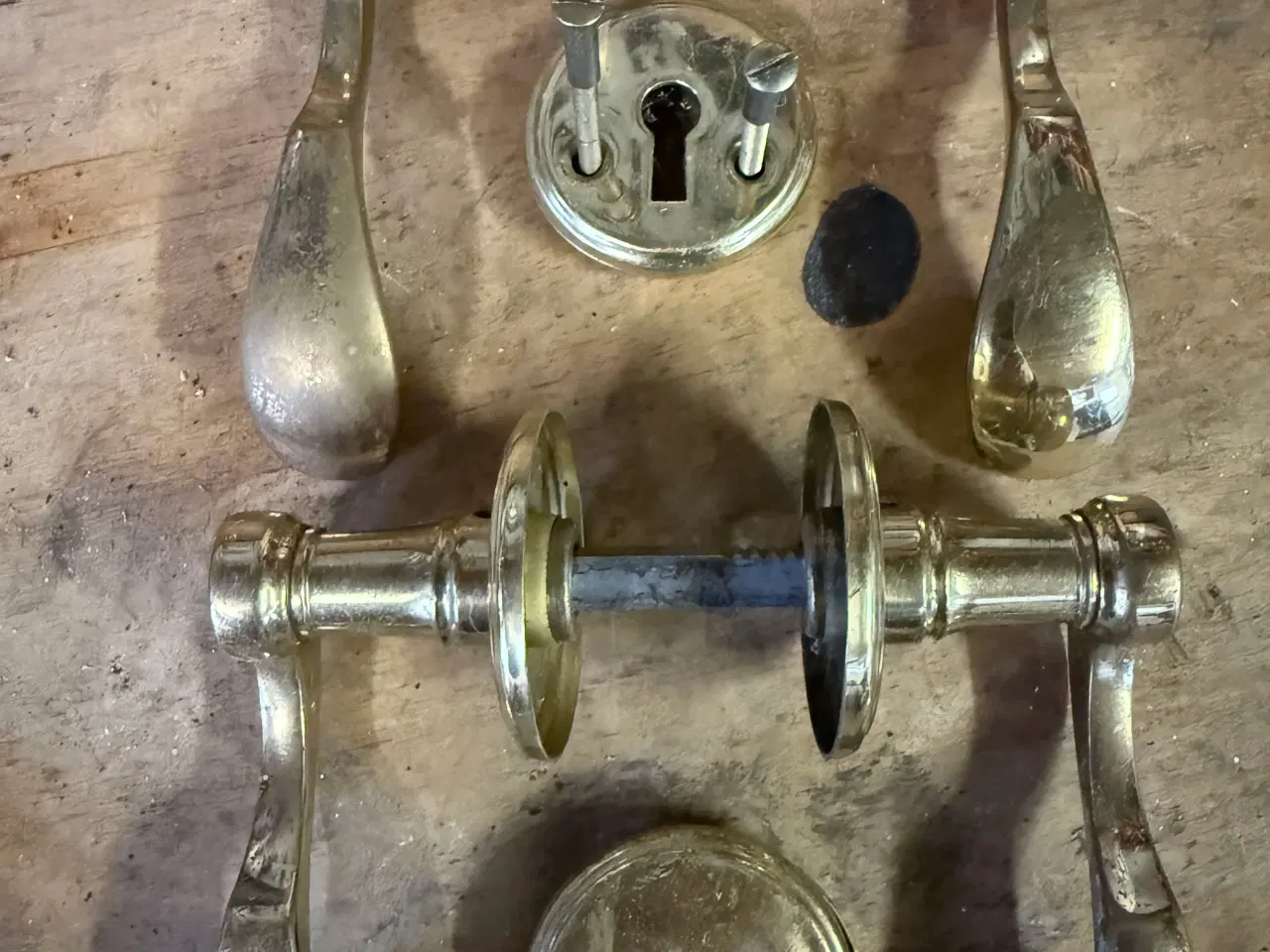 Billede 7 - Diverse Messing dørgreb