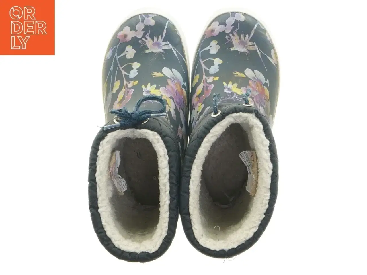 Billede 5 - Blomstrede gummistøvler (str. 30)
