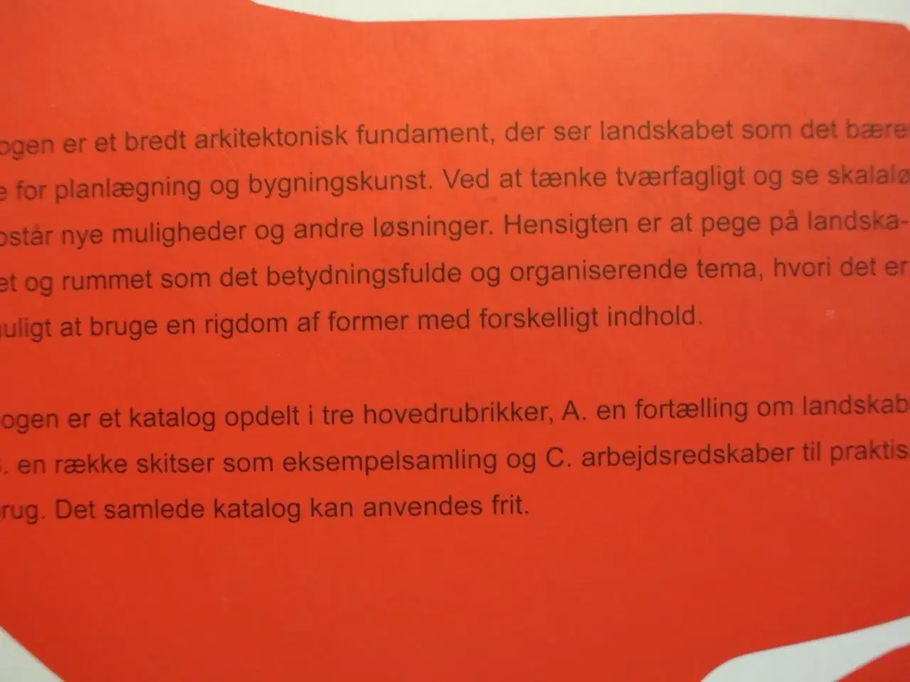 Billede 3 - landskabskunst 2, af steen høyer, emne: arkitektur