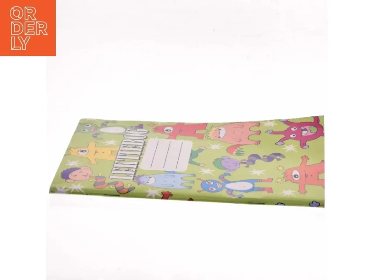 Billede 2 - Lektiehæfte med sjove figurer