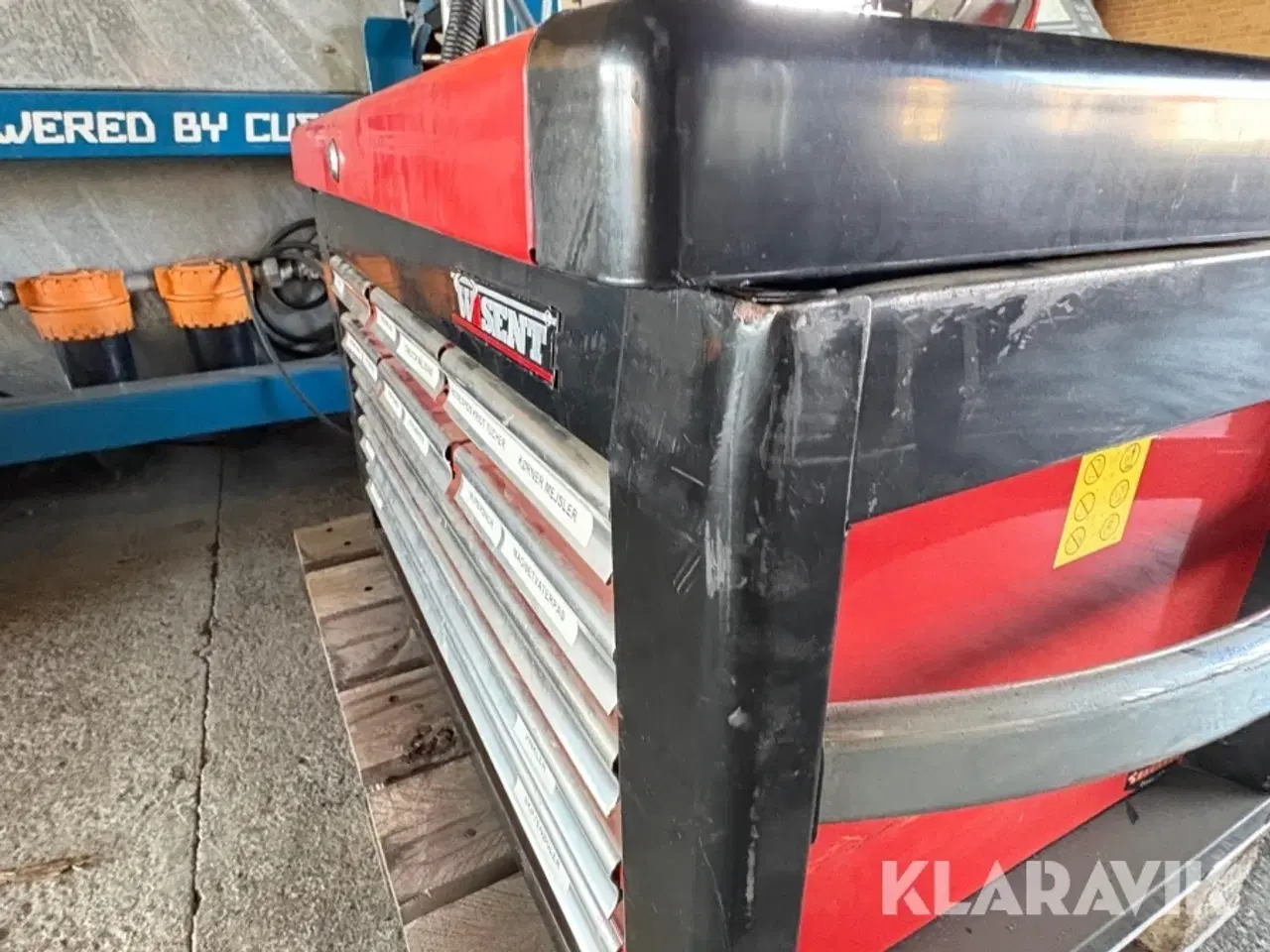 Billede 10 - Værktøjskasse med skuffer Bauhaus Wisent