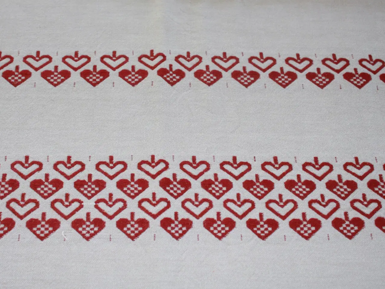 Billede 3 - XX  Juledug "Home art" 130 x 250 cm