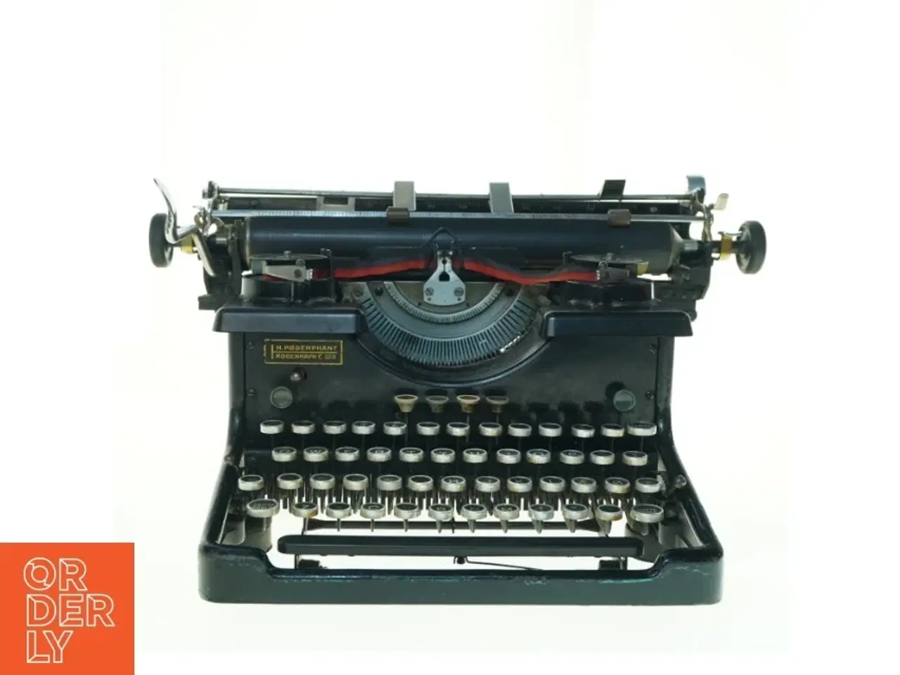Billede 1 - Antik Skrivemaskine, mærket Torpedo 6 (str. 38 x 46 cm)