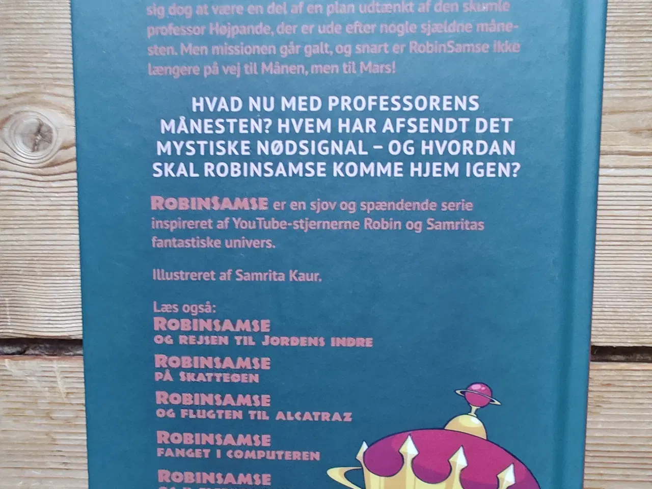 Billede 2 - RobinSamse med rumraket til mars BOG