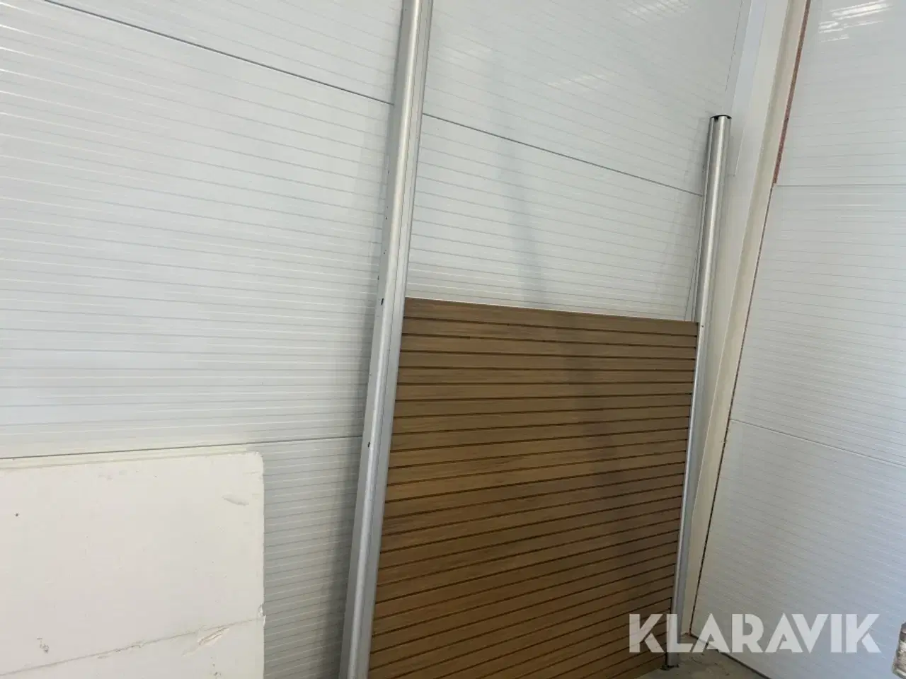 Billede 1 - Komposithegn Kirkedahl Lysebrun Alu stolper, 10fag