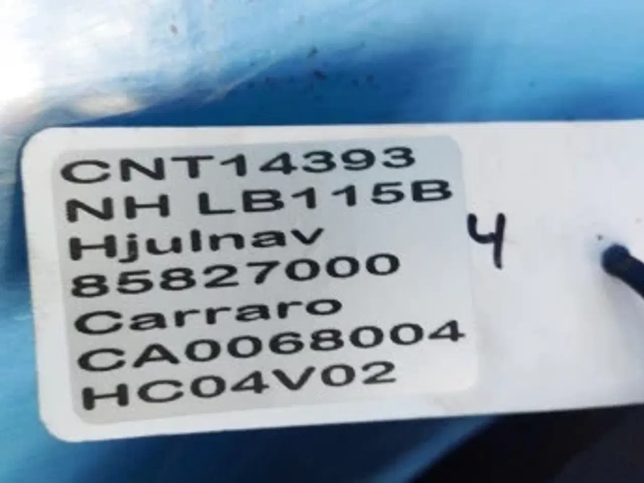 Billede 17 - New Holland LB115B Hjulnav 85827000