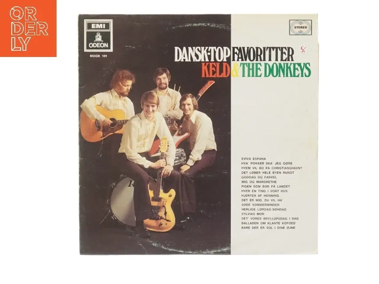 Billede 1 - Dansk-Top Favoritter - Keld & The Donkeys LP