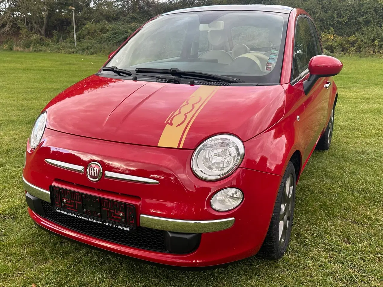 Billede 2 - FLOT Fiat 500 1,2 med glastag.