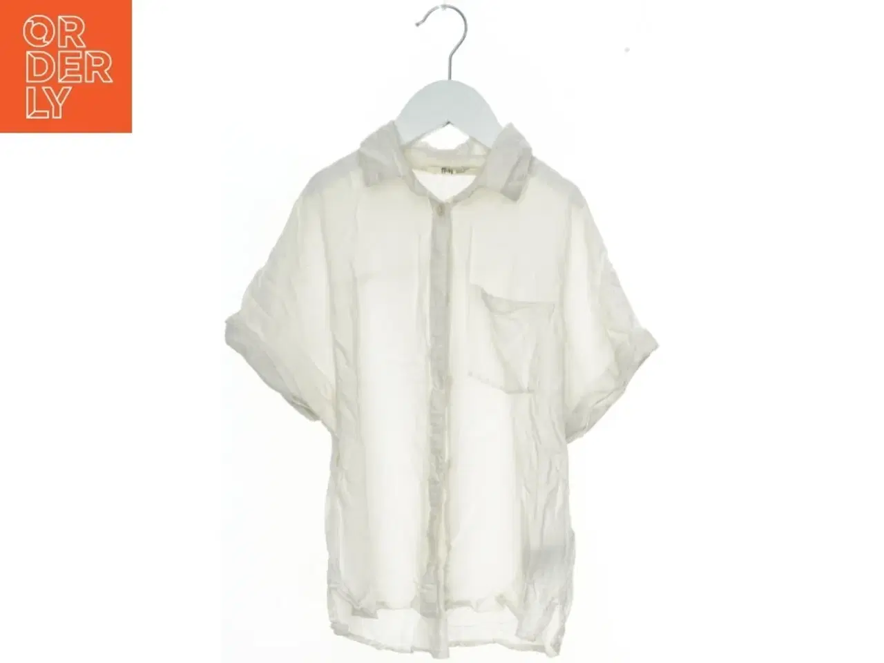 Billede 1 - Hvid kortærmet skjorte fra H&M (str. 146)