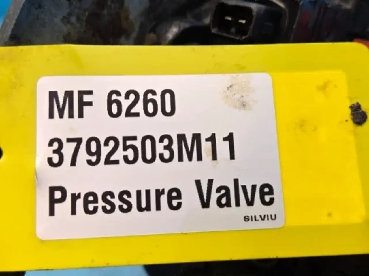 Billede 14 - Massey Ferguson 6260 Trykvalve 3792503M11