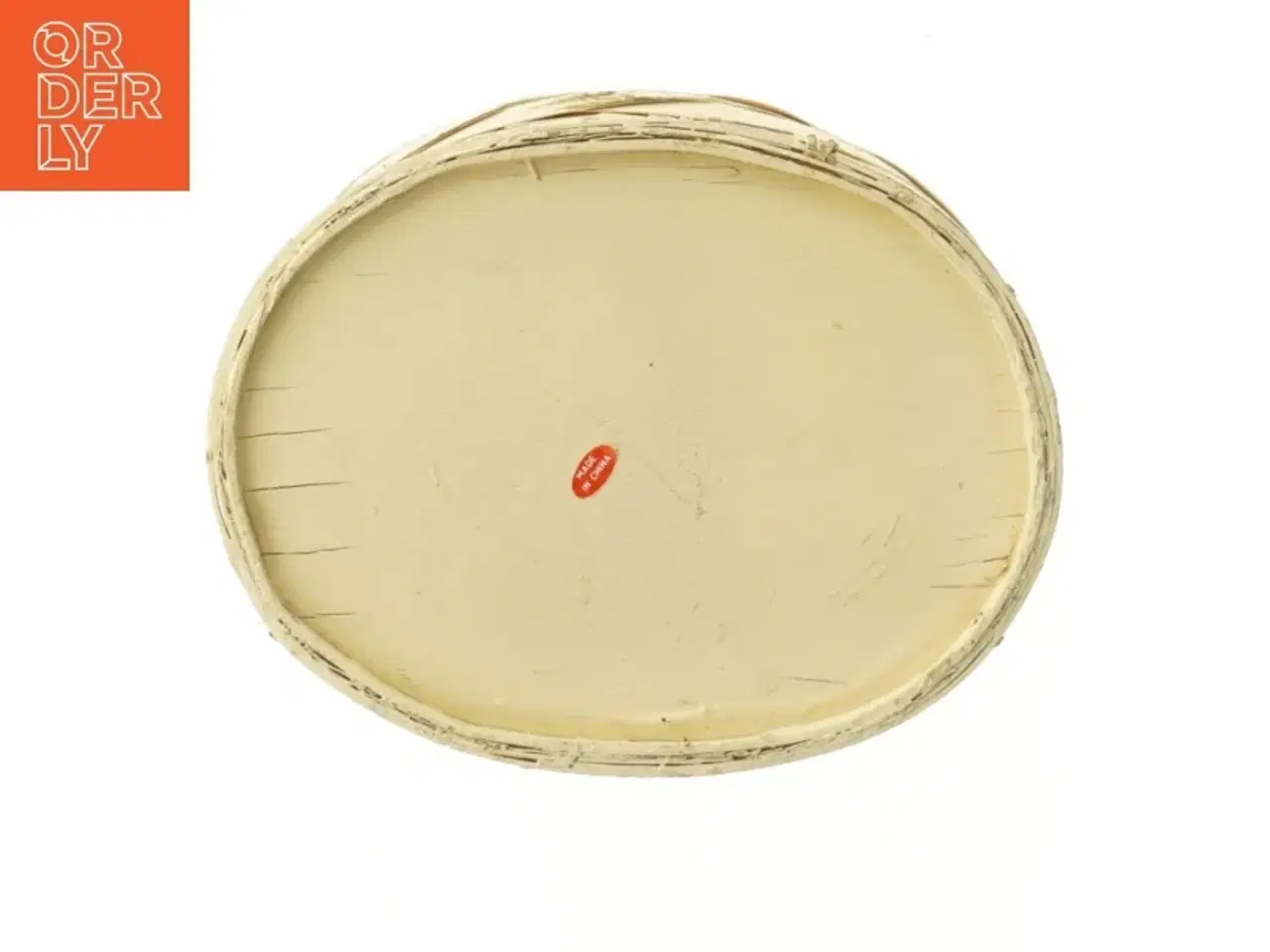 Billede 4 - Oval kurv (str. 20x25x8,5 cm)