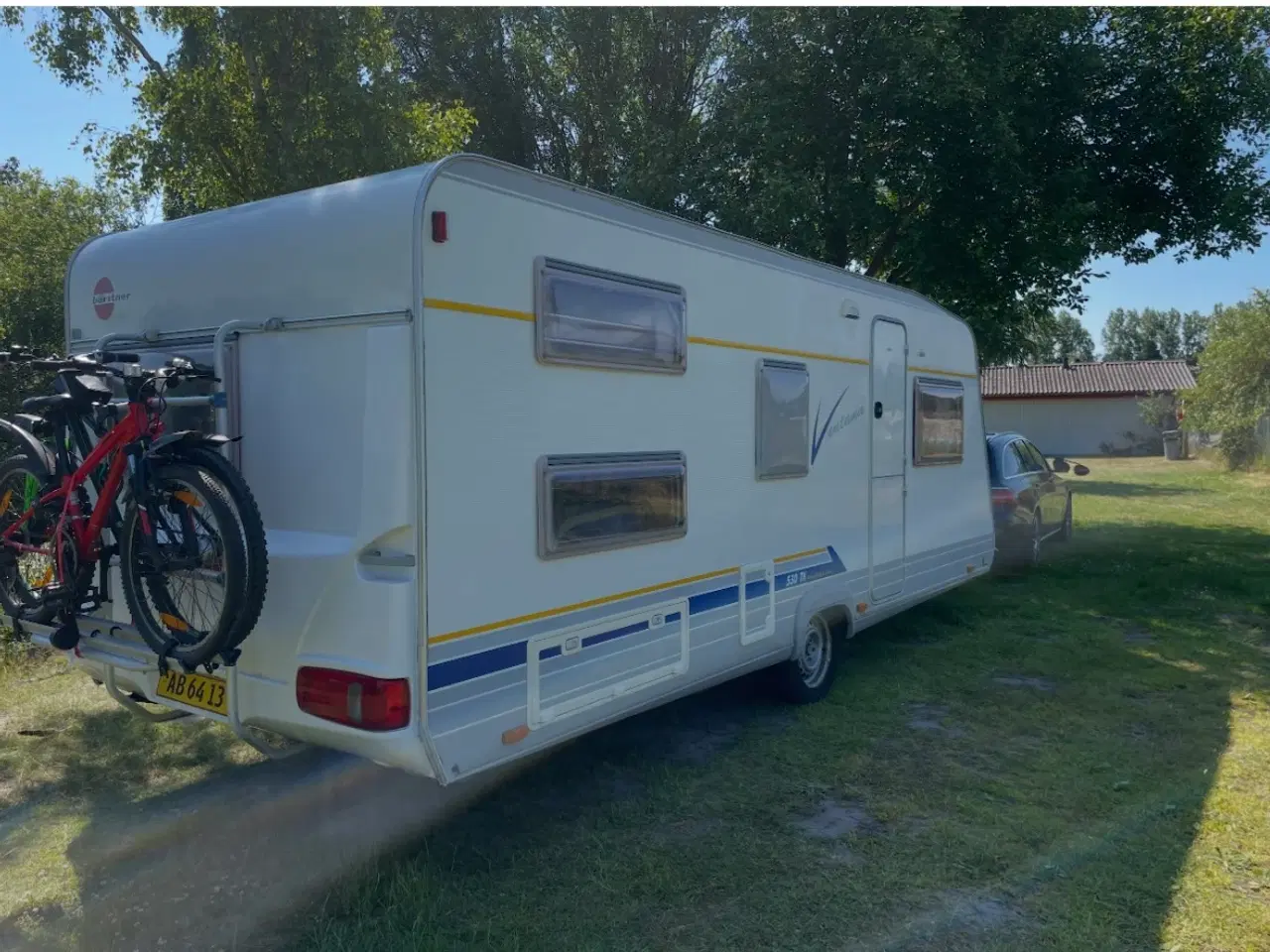 Billede 1 - Familievogn med køjer, fortelt og cykelholdere