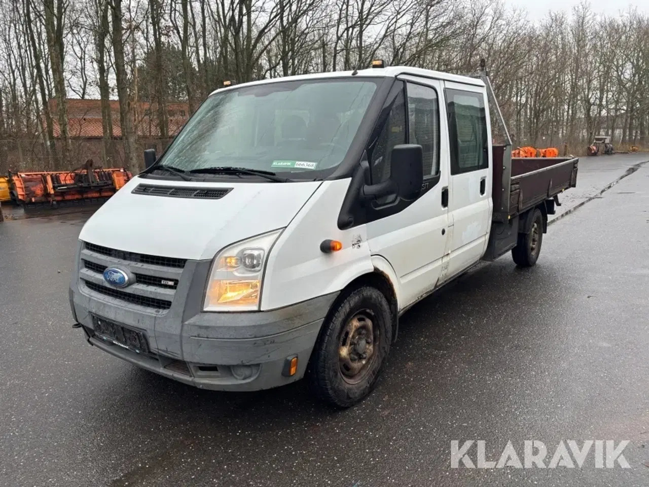 Billede 1 - Mandskabsbil Ford Transit med lad