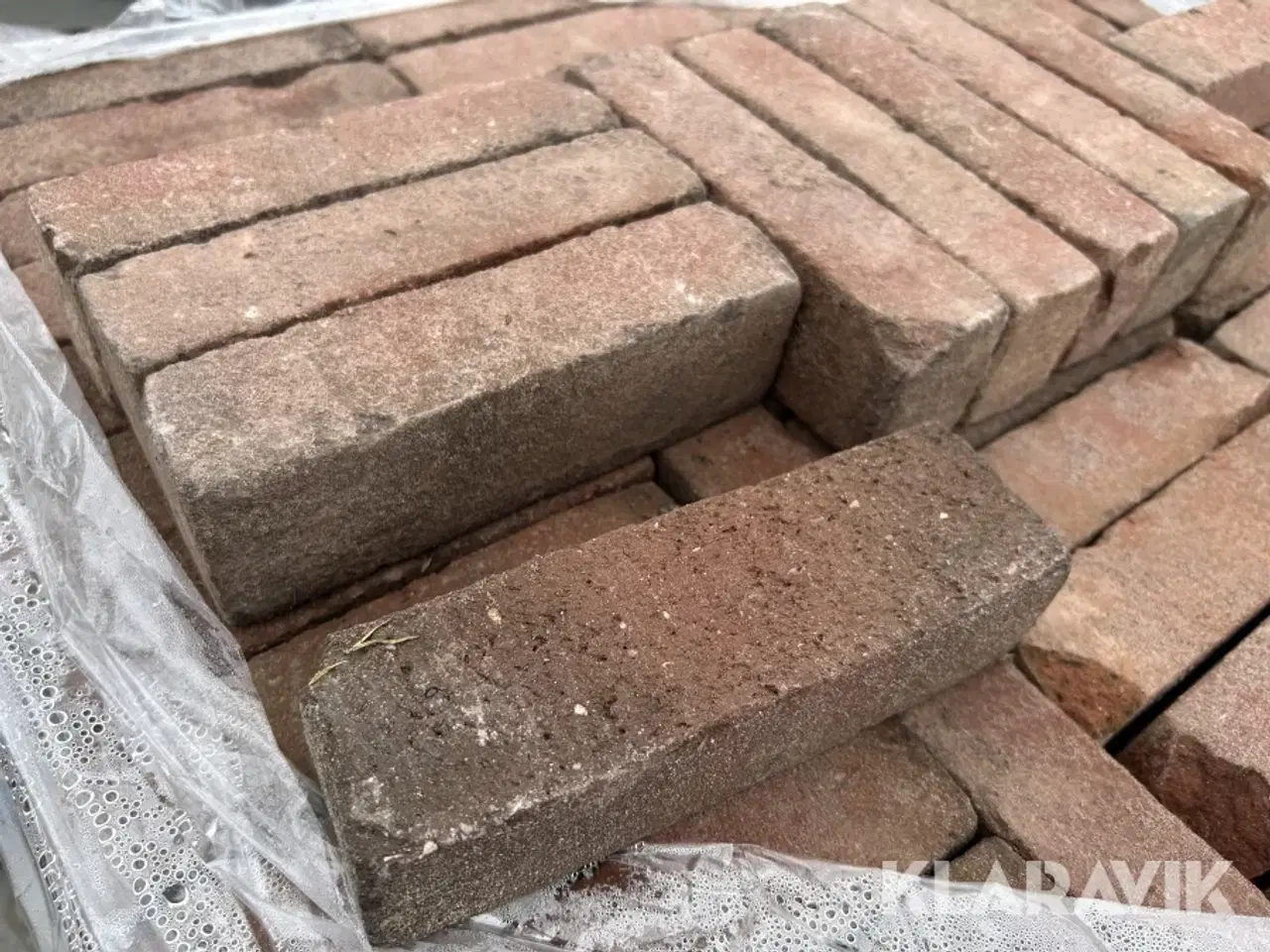 Billede 3 - Havefliser Ca 2000 styk, rød