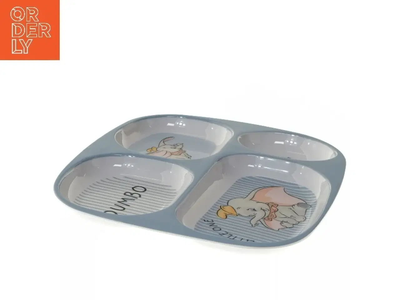 Billede 3 - Disney Dumbo børnetallerken fra Disney (str. 25x22 cm)