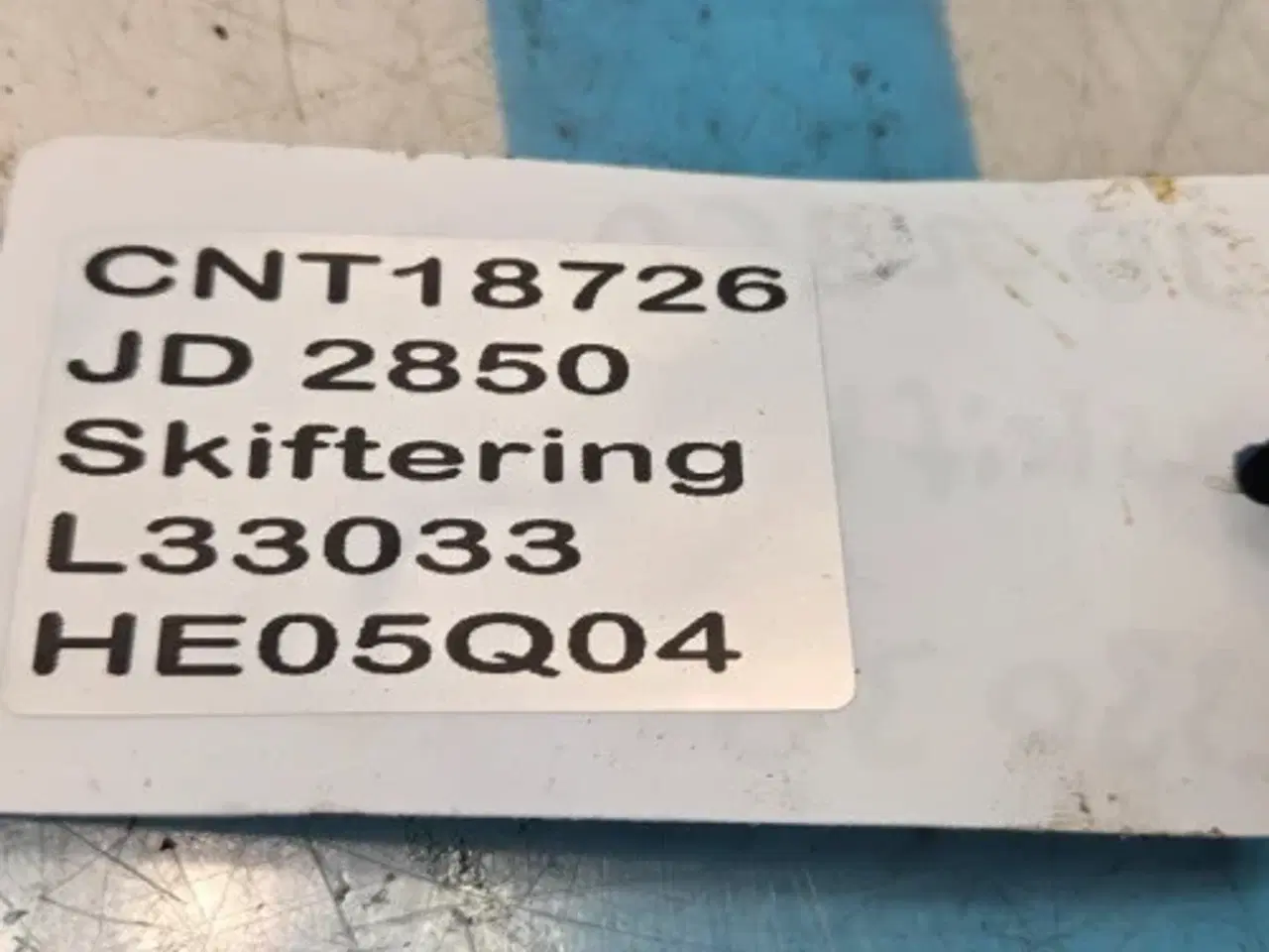 Billede 11 - John Deere 2850 Skiftering L33033