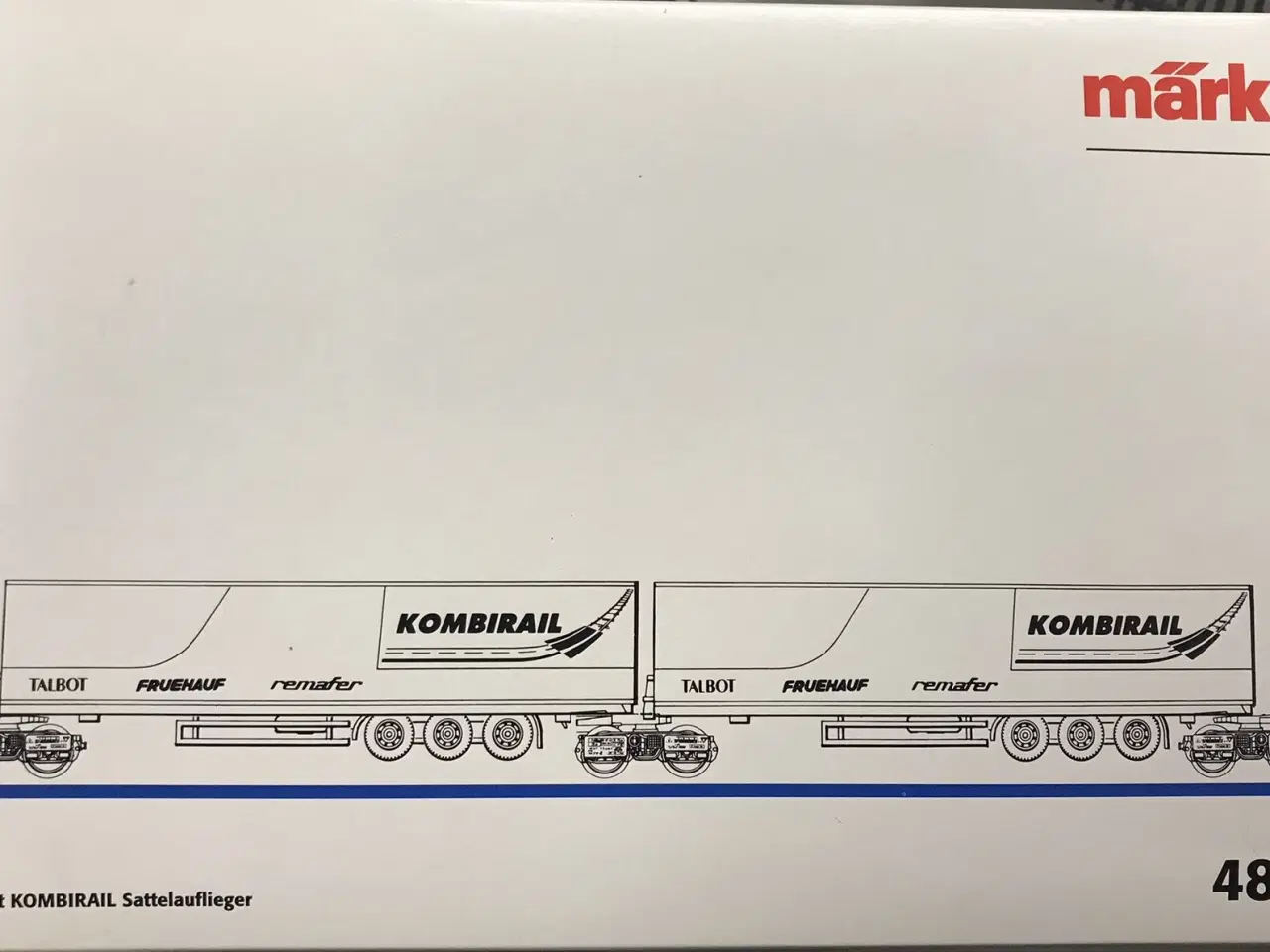 Billede 2 - Märklin 48040 KOMBIRAIL sæt. Nyt fra gl. lager.