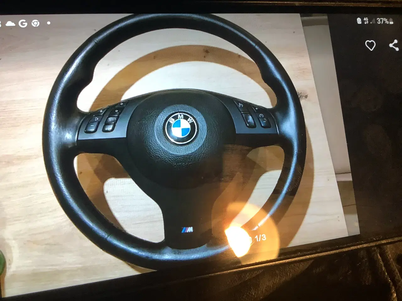 Billede 1 - BMW e 46. M sports Rat købes