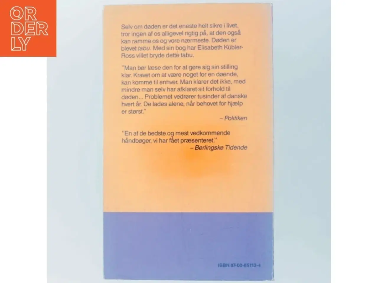 Billede 3 - Døden og den døende af Elisabeth Kübler-Ross (Bog)