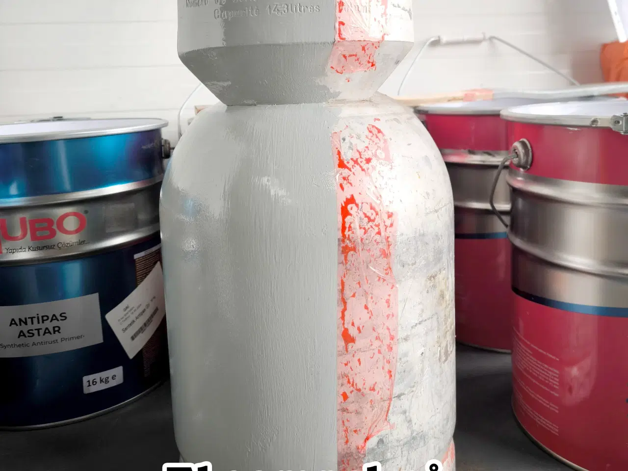 Billede 2 - Syntetisk Toplakmaling til Metal og Træ - 15 Kg.