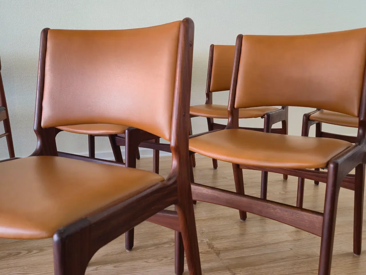 Billede 3 - 6 Erik Buch teak stole 