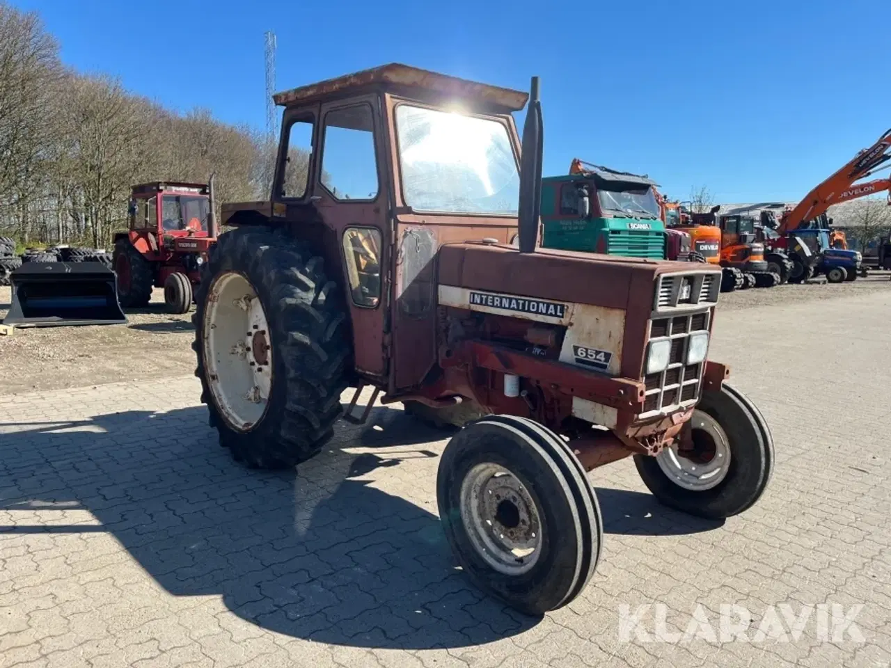 Billede 2 - Traktor IH 654