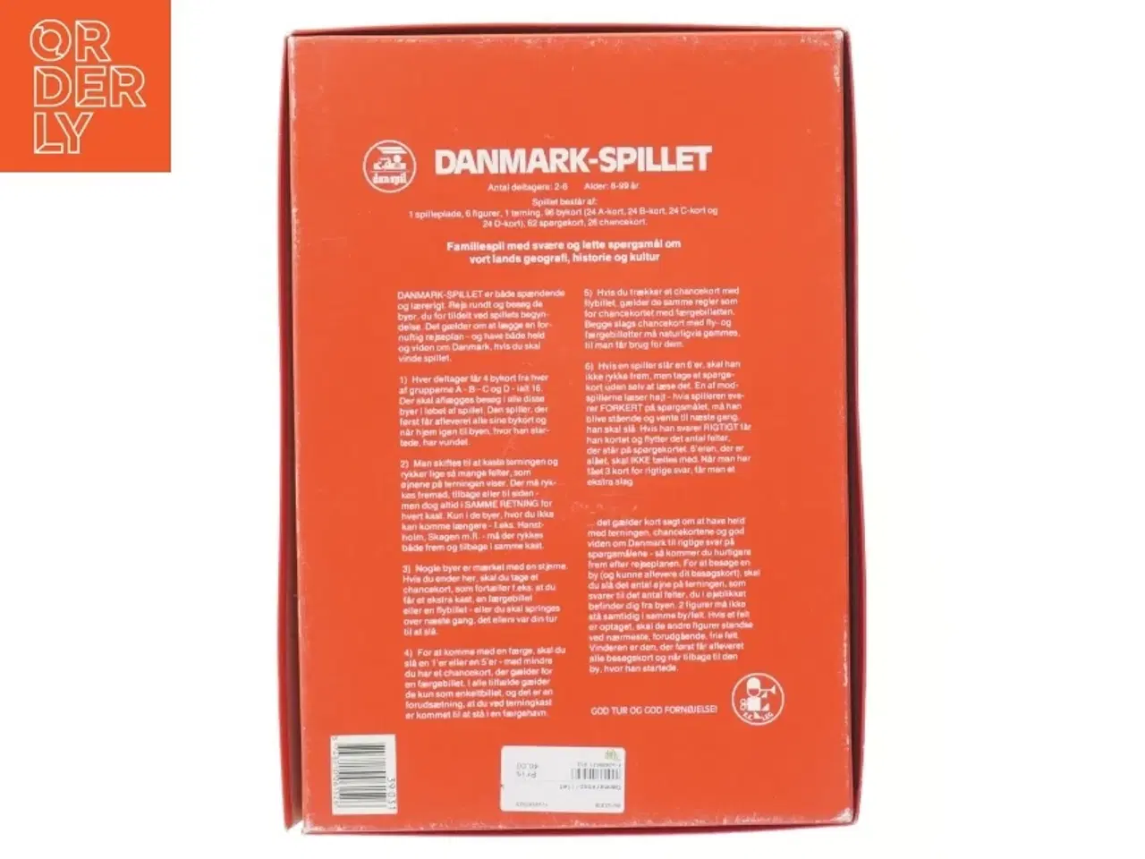 Billede 2 - Danmark Spillet brætspil fra Dan-Spil (str. 5x39x27 cm)